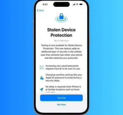 千山苹果授权维修店分享被盗设备保护功能开启方法 