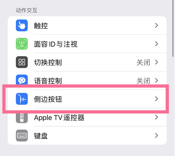 千山苹果14维修店分享iPhone14 Plus侧键双击下载功能关闭方法 