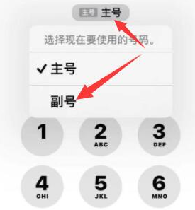 千山苹果14维修店分享iPhone 14 Pro Max使用副卡打电话的方法 